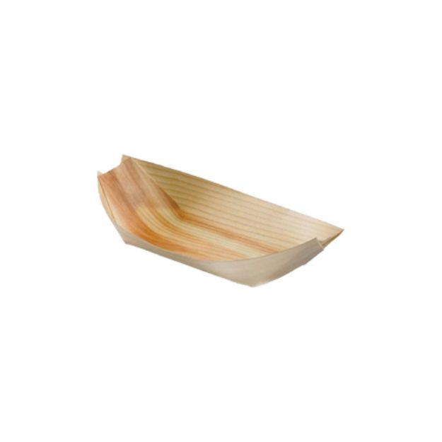 Immagine di LEONE S0041.S PIROGA LEGNO PICCOLA (9,5x9x1,5cm) 50pz